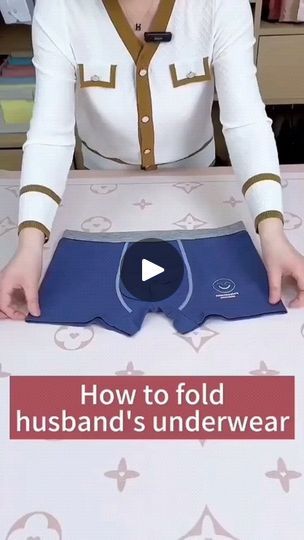 1K views · 10K reactions | Drop a ❤️ if this is helpful!
How to quickly fold husband's underwear? 📚#foldingclothes #organize #storagehacks #folding #foldinghacks | The Folding Tips | thefoldingtips · Original audio Shirt Folding Board Diy, Folding Of Clothes, Folding Polo Shirts To Save Space, How To Fold Underware Clothes, How To Fold Briefs, How To Fold Underwater, Folding Boxers Shorts, Folding Shorts To Save Space, How To Fold Jumpers