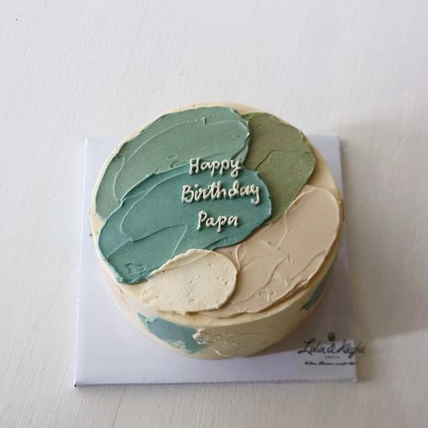 Small Cakes Ideas Birthdays For Men, 30th Birthday Cake Ideas For Men Husband, Simplistic Cake Designs, Diy Cake Ideas For Men, Mini Cake For Mens Birthday, Male Birthday Cake Ideas Simple, Simple Birthday Cake Men, Simple Man Cake, Easy Cake Decorating For Men