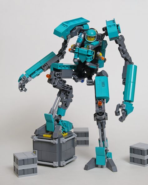 Lego Robot Moc, Lego Transformers How To Build, Lego Robot Ideas, Lego Cyberpunk, Lego Stormtrooper, Lego Bots, Lego Machines, Lego Transformers, Lego Custom Minifigures