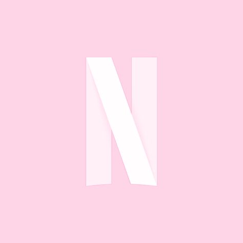 Youtube Symbol Aesthetic, Netflix Cute Icon, Netflix Aesthetic App Icon, Pastel Netflix Icon, Netflix Icon Aesthetic Logo, Pink Netflix App Icon, Netflix Logo Aesthetic, Pink Netflix Icon, Netflix Icon Aesthetic