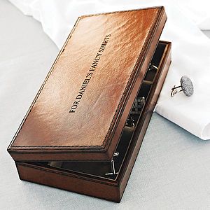 Gift Ideas, Unique Gifts and Personalised Gifts | notonthehighstreet.com Leather Watch Box, Der Gentleman, Gifts Box, Cufflink Box, Leather Jewellery, Leather Jewelry Box, Writing Gifts, Leather Box, Luxury Paper