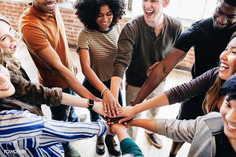 Group of diverse people stacking hands in the middle | premium image by rawpixel.com / McKinsey Diverse Group Of People, Piscina Rectangular, Group Picture Poses, Groups Of People, People Group, People Working Together, Diverse People, A Group Of People, Health Insurance Plans