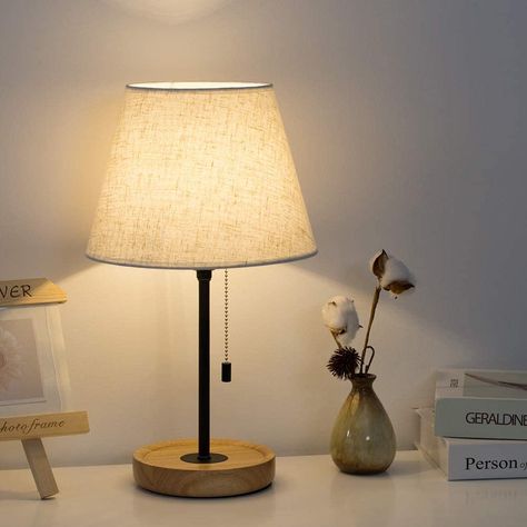 Lamps Nightstand, Wooden Bed Side Table, Bedroom Lamps Nightstand, Simple Nightstand, Nightstand Lamps, Simple Lamp, Lamps Bedroom, Wooden Table Lamps, Simple Desk