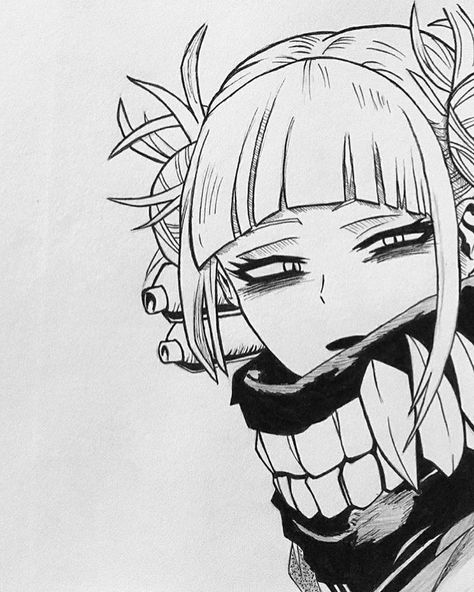 Artline Drawing, Toga Himiko, Desen Anime, Mechanical Pencil, Arte Horror, Boku No Hero, Art Anime, My Hero Academia Manga, Anime Sketch