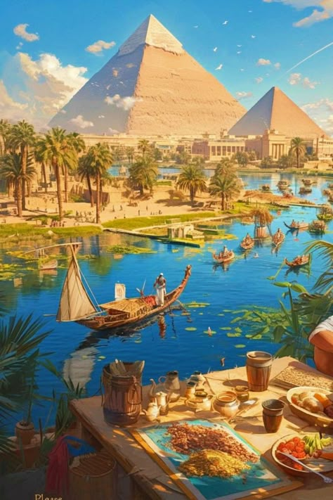 Ancient Egyptian Cities, Ancient Egypt Pyramids, Starověký Egypt, Egypt Project, Egypt Concept Art, Egypt Pyramids, Old Egypt, Cute Galaxy Wallpaper, Drone Pilot