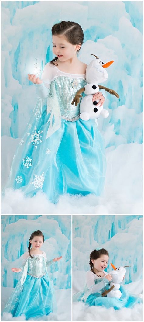 Frozen Themed Birthday Photoshoot, Frozen Photoshoot Ideas, Elsa Photoshoot, Frozen Photoshoot, Frozen Pics, Princess Photo Shoot, Frozen Photos, Frozen Bday Party, Frozen Pictures