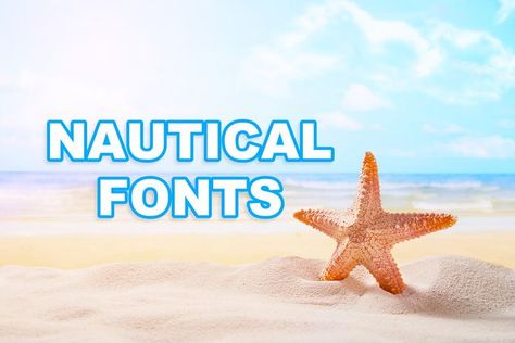 Are you craft nautical designs that require special fonts? You have come to the right place. Sailor Font, Nautical Fonts, Oceans Twelve, Tattoo Script Fonts, Summer Font, Nautical Aesthetic, Tattoo Font, Custom Displays, Nautical Design