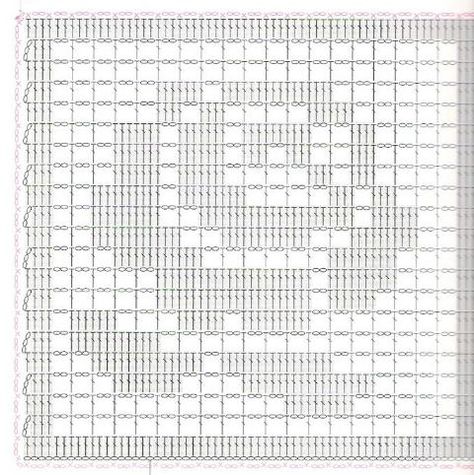 filet crochet rose                                                                                                                                                                                 More Motifs Granny Square, Crochet Patterns Filet, Fillet Crochet Patterns, Diy Crafts Crochet, Filet Crochet Charts, Crochet Bedspread Pattern, Fillet Crochet, Crochet Bedspread, Crochet Square Patterns