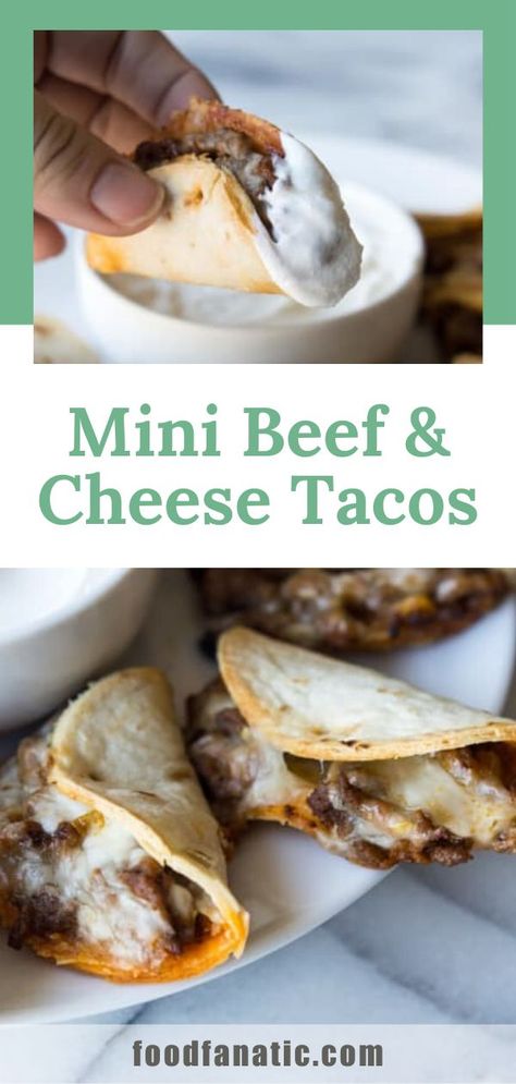 Cheese Tacos, Mini Tacos, Vindaloo, Recipes Vegan, Tacos Beef, Homemade Snacks, Taco Recipes, Slow Cooker Beef, Beef Dishes