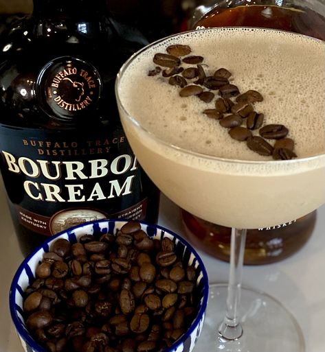 Irish Cream Drinks, After Dinner Cocktails, Farm Chores, Warm Cocktails, Strong Cocktails, Bourbon Cream, Espresso Martini Recipe, Bourbon Recipes, Always Has Been