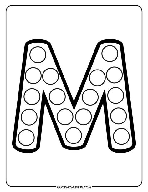 Letter M coloring page free printable Letter M Worksheets For Preschool, M Activities For Preschool, Letter M Activities For Preschool, Letter M Coloring Page, Preschool Letter M, M Coloring Pages, M Activities, Letter M Crafts, Letter M Activities