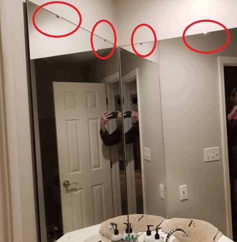 Vanity Mirror Trim Ideas, Redoing Large Bathroom Mirror, Framing In Bathroom Mirror, Bathroom Mirror Wood Frame Diy, Trim Around Large Bathroom Mirror, How To Trim A Mirror With Wood, Trim Around Mirror Bathroom Diy Frame, Wood Trim Around Mirror Bathroom, Baseboard Mirror Frame