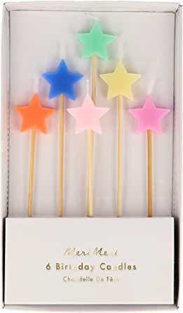 Star Candles, Wooden Candlesticks, Candle Dipping, Dog Candle, Long Candles, Wooden Candle Sticks, Star Candle, Meri Meri, Candle Party