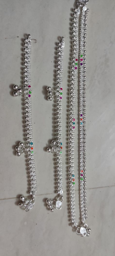 Pattilu Designs Silver New Models, Silver Pattilu Latest Designs, Pattilu Designs Silver Simple, Simple Payal Designs Silver, Pattilu Designs Silver, Payal Designs Silver, Baby Lehenga, Collar Kurti, Silver Chain Anklet