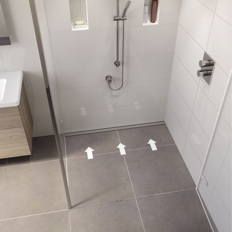 Advantages of a walk-in shower | Easy Drain Linear Drain Shower, Tub Remodel, Tub To Shower Conversion, Shower Renovation, Shower Installation, Shower Floor Tile, Shower Drains, Bathroom Trends, Shower Drain