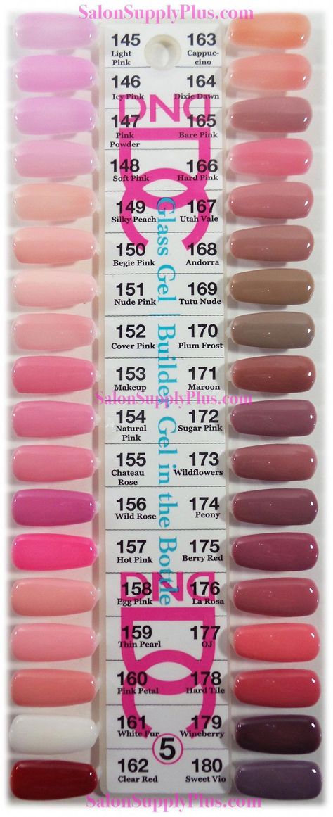 DND DC Builder Gel - COMPLETE SET OF ALL 36 COLOR + FREE COLOR CHART #gelnailpol...  #builder #chart #color #complete #gelnailpol Check more at http://nail.adebisi.club/2019/06/30/dnd-dc-builder-gel-complete-set-of-all-36-color-free-color-chart-gelnailpol/ Dnd Gel Nail Polish, Dnd Nail Polish, Mauve Nails, Gel Nail Polish Colors, Builder Gel Nails, Dnd Gel Polish, Nagellack Trends, Amazing Nails, Matte Nails Design