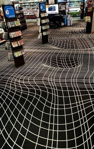 Floor in a game store in Paris--it is actually completely flat!   http://imgur.com/yFPjl Paris Video, 웃긴 사진, Game Store, Jolie Photo, Carpet Design, Semarang, Book Store, Floor Design, Op Art