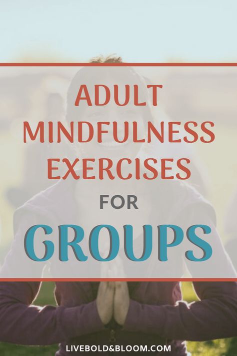 Mindfulness Exercises For Groups, Mindfullness Activities, Group Activities For Adults, Group Therapy Activities, Mental Health Activities, Recreation Therapy, Group Counseling, Therapy Games, Wellness Activities