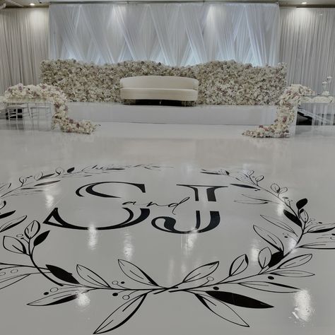 This backdrop tho 👌🏻 it’s all in the details. Dance floor by @edmontonfloorwraps Entrance Arch, Dance Floor, The Details, Entrance, Arch, Flooring, Quick Saves