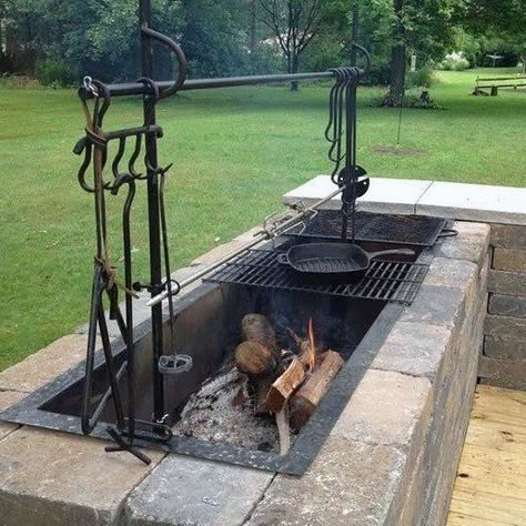 Outdoor Kitchen Ideas, Backyard Designs, Outdoor Oven, Fire Pit Grill, Outdoor Kitchen Design Layout, Have Inspiration, Diy Outdoor Kitchen, Backyard Fire, Diy Candy