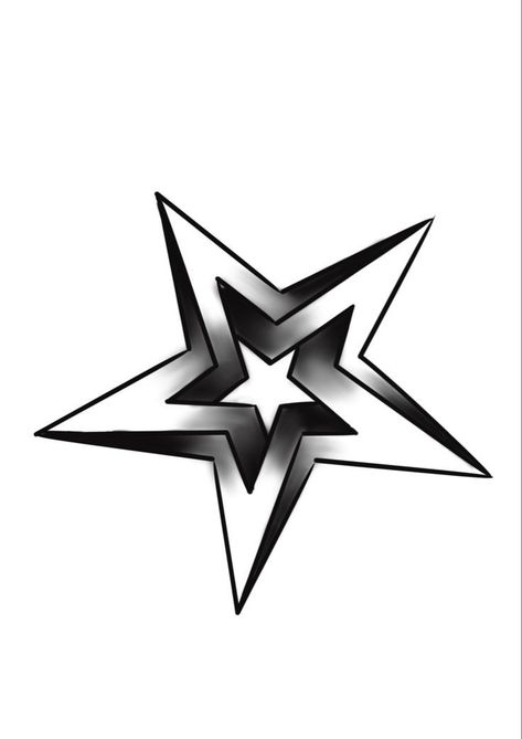 Star Tattoo Designs For Men Guys, Star Tattoo Men, Stars Tattoo For Men, 3d Star Tattoo, Star Sleeve Tattoo, Star Tattoos For Men, Cool Tattoo Drawings, Band Tattoo Designs, Tattoo Outline Drawing