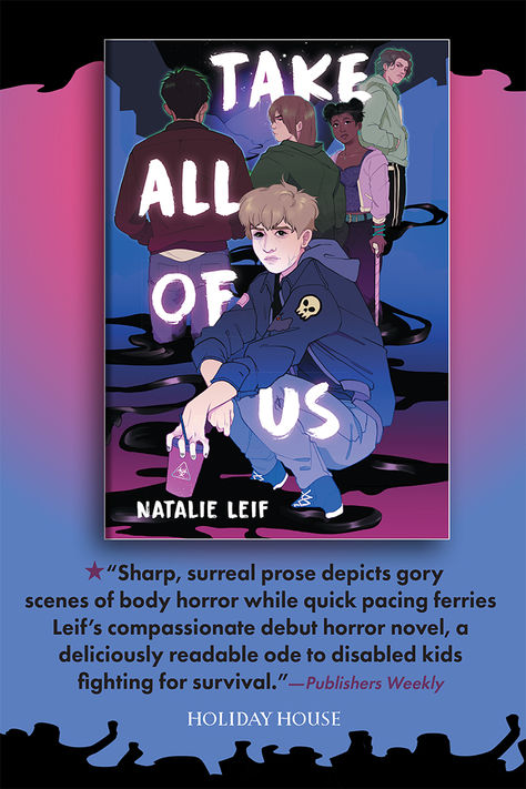 Read TAKE ALL OF US, an engaging new YA horror novel with disability representation, zombies, and queer love. Queer Graphic Novels, Queer Horror Books, Queer Books To Read, Books Recs, Lgbtq Books, Best Mystery Books, Queer Love, Lgbt Book, Queer Books