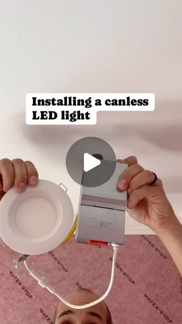 Micah Qualls • Construction • Tools • Reviews • DIY on Instagram: "Canless recessed LED lighting is the best for remodeling.   A lot of these light have switches on them to select how warm or cool you like it. (yellow or daylight)  These are made by @junolighting   #led #lighting #electrical" Install Recessed Lighting Diy, Types Of Recessed Lighting, Diy Recessed Lighting, Recessed Lighting Bedroom, Office Lighting Ideas, How To Install Recessed Lighting, Recessed Led Lighting, Recess Lights, Electrician Work