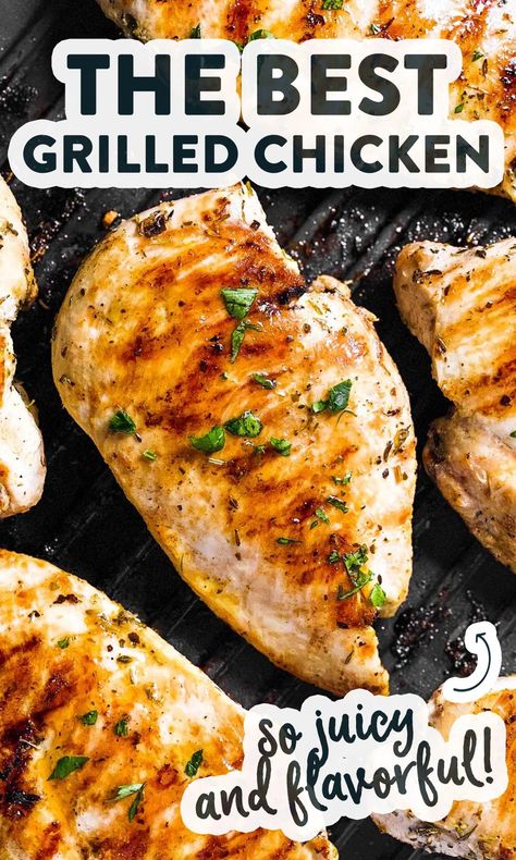 Best Marinade For Chicken Grilling, The Best Grilled Chicken Marinade, Yummy Grilled Chicken Recipes, Best Grilled Chicken Marinade Recipes, Homemade Chicken Marinade For The Grill, Good Chicken Marinade For Grilling, The Best Chicken Marinade Recipe, Moist Chicken Marinade, Stovetop Grilled Chicken