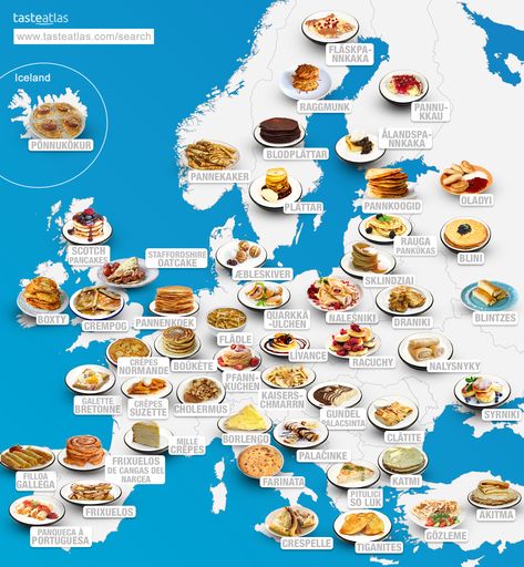 Everyone knows about French crêpes, but have you tried some of these tasty treats? Which country has the best pancakes?  View more: www.tasteatlas.com/search Taste Atlas, The Best Pancakes, Food From Different Countries, Best Pancakes, Food Map, Culinary Cooking, Around The World Food, French Crepes, Foreign Food