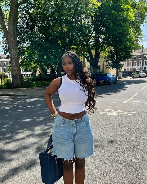 the perfect day wearing @cottonon_gb 🤍 ad #jorts #summerfashion London Summer, College Fits, Summer Vacation Outfits, The Perfect Day, Instagram Pose, Fashion Lookbook, Poses For Pictures, Vacation Outfits, Perfect Day