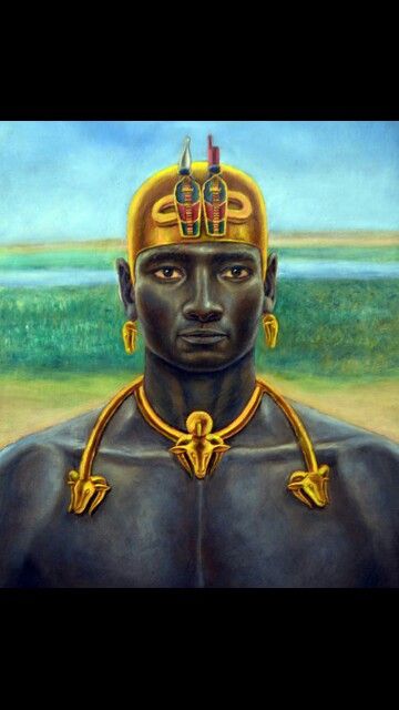 My King Ancient Kush, Egyptian Kings And Queens, Kemet Egypt, Ancient Babylon, Divine Masculine, Egyptian Kings, High Places, Black Arts, African Royalty