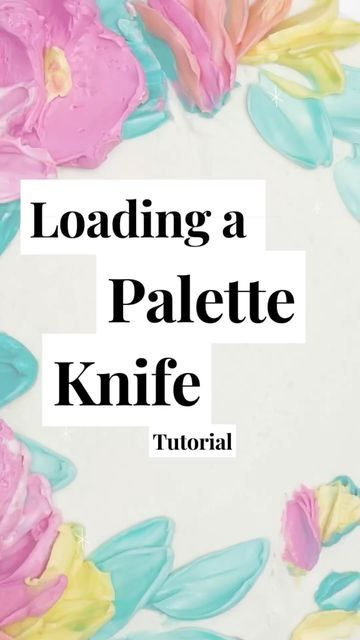 Cake Painting Tutorial, Decorator Frosting Recipe, Cake Artwork, Buttercream Decorating, Knife Skills, Royal Icing Flowers, Icing Techniques, Buttercream Flower Cake, Icing Flowers