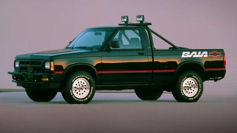 The Raddest 1980s and ’90s Pickups Trucks You Can Buy for Less Than $10,000 80s Chevy Truck, Pickup Truck Storage, Plymouth Scamp, Compact Trucks, Small Pickups, American Pickup Trucks, Chevrolet S 10, Slide In Camper, Truck Storage