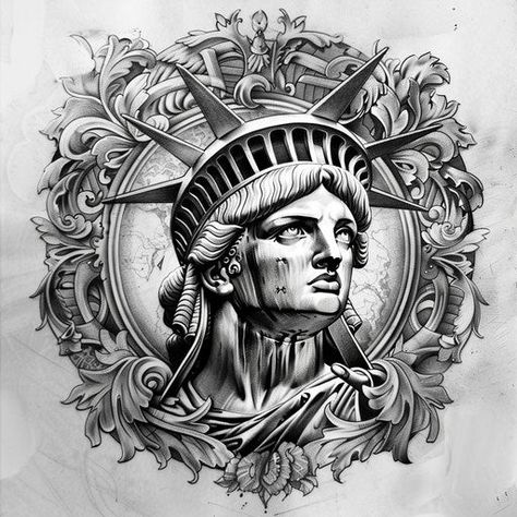 Statue of liberty crown