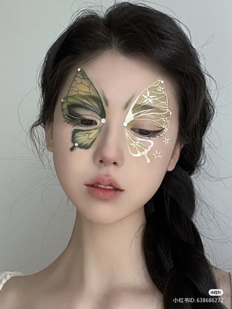 Layout Makeup, Butterfly Makeup, Face Art Makeup, Night Beauty, Eye Makeup Pictures, Ethereal Makeup, Fairy Makeup, Creative Eye Makeup, Eye Makeup Art