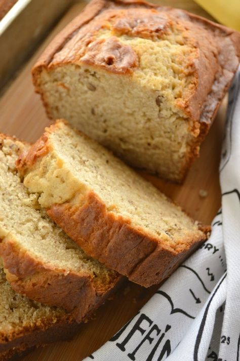 Banana Bread with Cream Cheese Banana Bread Recipe With Cream Cheese, Banana Bread Cream Cheese, Cream Cheese Banana Bread, Cozy Breakfast, Cozy Mornings, Banana Nut Bread, Nut Bread, Ripe Bananas, Baked Banana