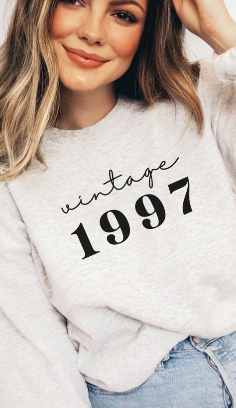 27th Birthday Ideas For Women, 27 Birthday Ideas, 33rd Birthday, Birthday Pics, Birthday Sweatshirt, 26th Birthday, 27th Birthday, Sweatshirt For Women, Birthday Woman