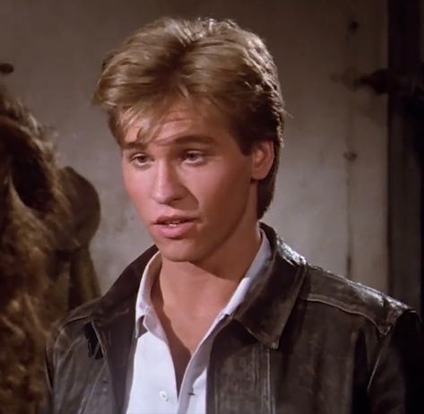 val kilmer as nick rivers in top secret! (1984) ❤️‍🔥✨ #valkilmer #80smovies #80sheartthrobs #80s Nick Rivers Top Secret, 80s Men’s Hair, 80s Men Haircut, Val Kilmer Aesthetic, Val Kilmer Top Secret, 80s Male Hairstyles, Val Kilmer Iceman, Mens 80s Hairstyles, Top Secret Movie