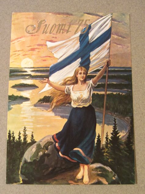 SUOMI - FINLAND Finland Culture, Finnish Flag, Finland Flag, Finnish Art, Finland Travel, Scandinavian Countries, Nordic Scandinavian, Nordic Countries, European Culture