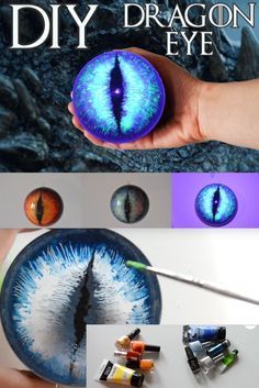 DIY Game of Thrones Viserion White Walker Dragon Eye Tutorial Decoration craft night king daenerys valyrian drogon rhaega… | Dragon crafts, Fantasy craft, Diy games Dragon Eye Tutorial, White Walker Dragon, Game Of Thrones Viserion, Game Of Thrones Decor, Kule Ting, Game Of Thrones Party, Fantasy Craft, Costumes Diy, Dragon Crafts