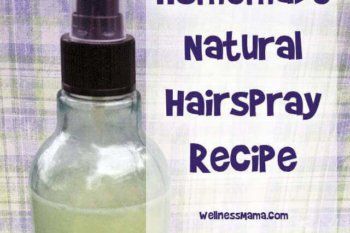 Homemade Natural Hairspray Recipe - Wellness Mama Homemade Hairspray, Natural Hairspray, Homemade Hair Spray, Natural Hair Spray, Wellness Mama, Hair Gel, How To Make Homemade, The Environment, Hair Shampoo