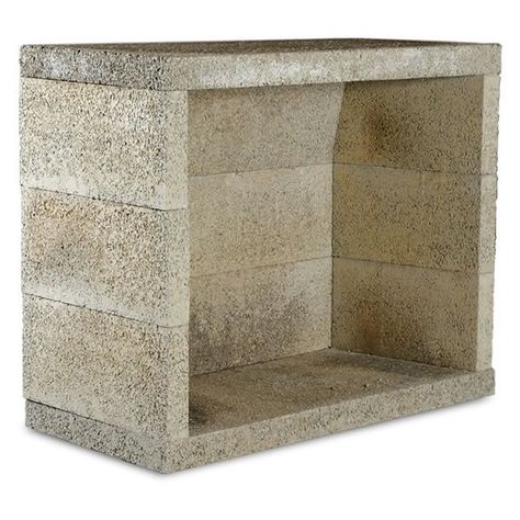 Isokern Ventless Outdoor Fireplace - 46" | Woodlanddirect.com | Outdoor Fireplaces: Fireplace Units - Wood Outdoor Wood Fireplace, Direct Vent Fireplace, Ventless Fireplace, Fireplace Kits, Modern Flames, Masonry Fireplace, Gas Fireplace Insert, Gas Log Sets, Concrete Fireplace