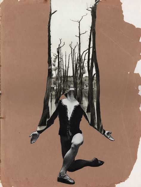 These Handcrafted Collages Are Hopelessly Lost in Thought Kollage Konst, Spooky Woods, Art Du Collage, Classic Sculpture, Collage Kunst, Antique Portraits, Collage Art Projects, Surreal Collage, Arte Inspo