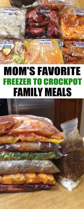 Crockpot Family Meals, Dump And Go Dinners, Freezer To Crockpot Meals, Family Meals Crockpot, Crockpot Freezer Meals, Freezer Dinners, Slow Cooker Freezer Meals, Freezer Friendly Meals, Freezable Meals