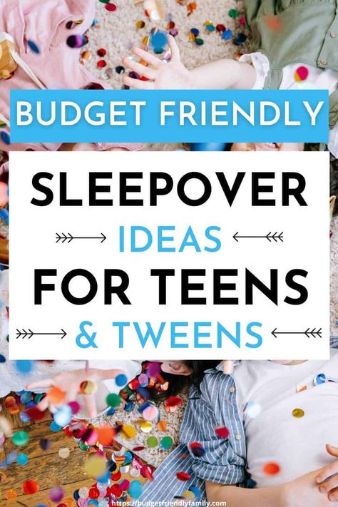 Cheap Sleepover Ideas, Sleepover Ideas For Teens, Games For Girls Sleepover, Bday Sleepover, Sleepover Crafts, Slumber Party Activities, Sleepover Party Favors, Teen Sleepover Ideas, Girls Sleepover Party