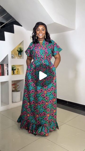 ANKARABAE by Presh Talker on Instagram: "We have come a long way… The Sisi Eko Flare pro dress 💯💕💐

Price: 32,500
Adire: 34,500

Available in all sizes and ships worldwide,

Please send a DM or WhatsApp message via link in bio to order.

#ankarabaebypreshtalker #ankara #adire #dress #styles #Godsbusiness" Adire Dress Styles, Long Ankara Dress Styles, Long Ankara Dress, Ankara Long Dress, Adire Dress, Pro Dress, Long Ankara Dresses, Kaftan Designs, Whatsapp Message