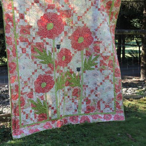 Flower Quilts Patterns, Twin Bed Quilt, Floral Quilt Patterns, Aplique Quilts, Quilt Flowers, Collage Quilting, Quilt Journal, Missouri Star Quilt Company Tutorials, Floral Quilts