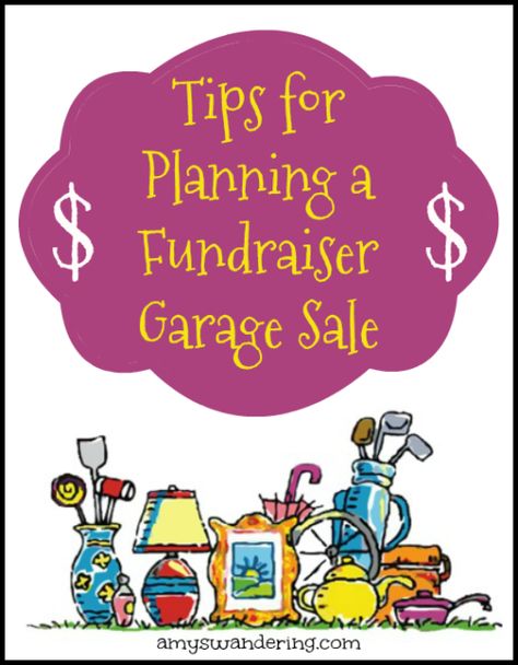 Decluttering Questions, Yard Sale Fundraiser, Charity Work Ideas, Garage Sale Tips, Sports Fundraisers, Pta Ideas, Easy Fundraisers, Fun Fundraisers, Fire Kids