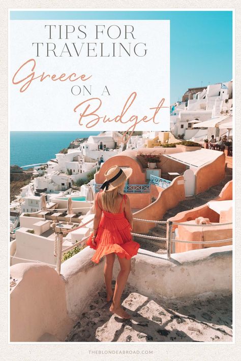 Traveling Greece, Greece On A Budget, Blonde Abroad, Greece Culture, Best Greek Islands, Greece Beach, Greece Travel Guide, Tips For Traveling, Budget Travel Destinations