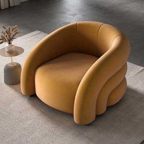 Luxury Single Sofa, Floor Lounge Chair, Mustard Armchair, Sofa Nordic, Single Couch, Living Room Nordic, Single Seater Sofa, Single Sofa Chair, Lazy Sofa